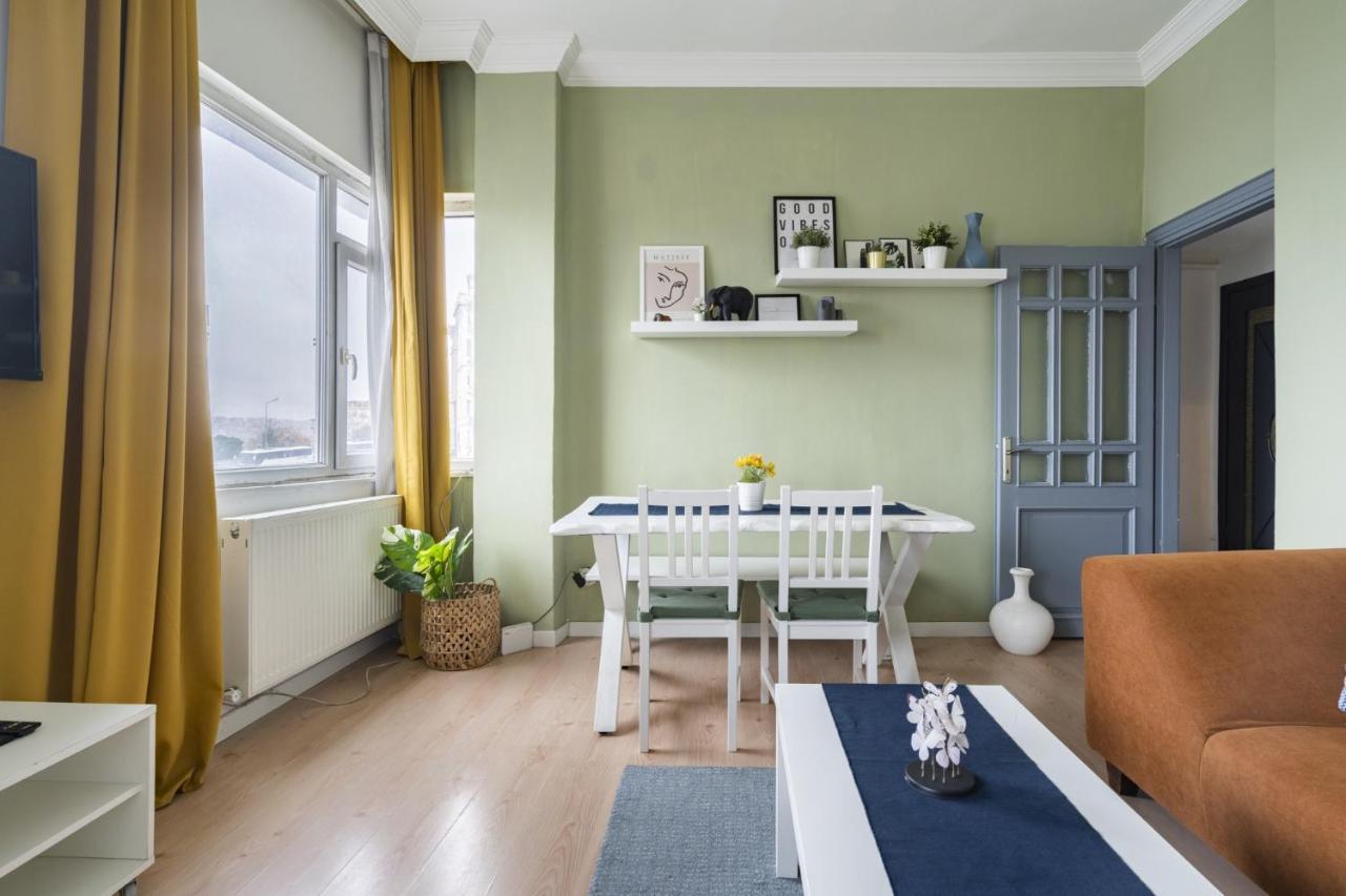 イスタンブールCentral Flat W Sea View And Near Galata Towerアパートメント エクステリア 写真