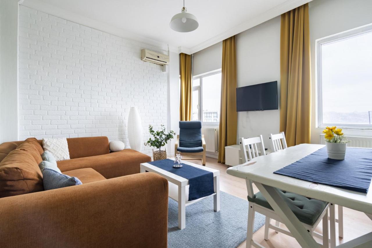 イスタンブールCentral Flat W Sea View And Near Galata Towerアパートメント エクステリア 写真